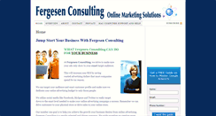 Desktop Screenshot of fergesenconsulting.com